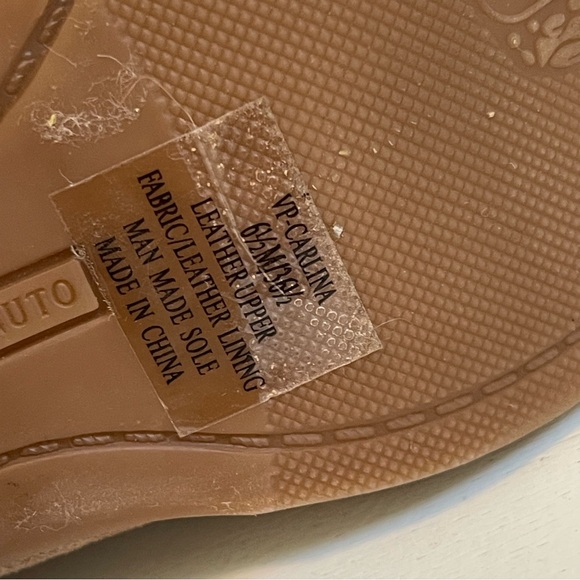 Vince Camuto Western Booties Wrap Around Tassel Brown Suede 6.5 - Picture 9 of 9